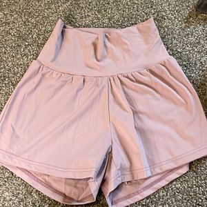 Free People athletic shorts | Size M | Pink